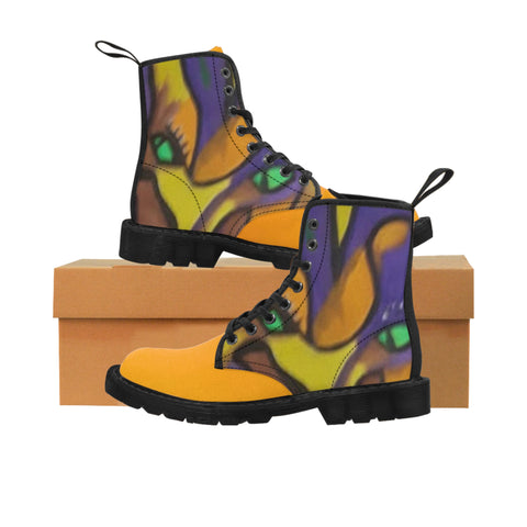 Women's Canvas HIP HOP ART Boots Women's Canvas HIP HOP ART Boots