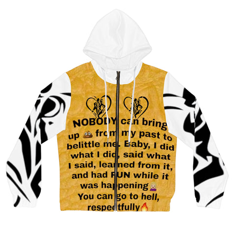 Women’s Full-Zip HIP HOP ART Hoodie (AOP) Women’s Full-Zip HIP HOP ART Hoodie (AOP)
