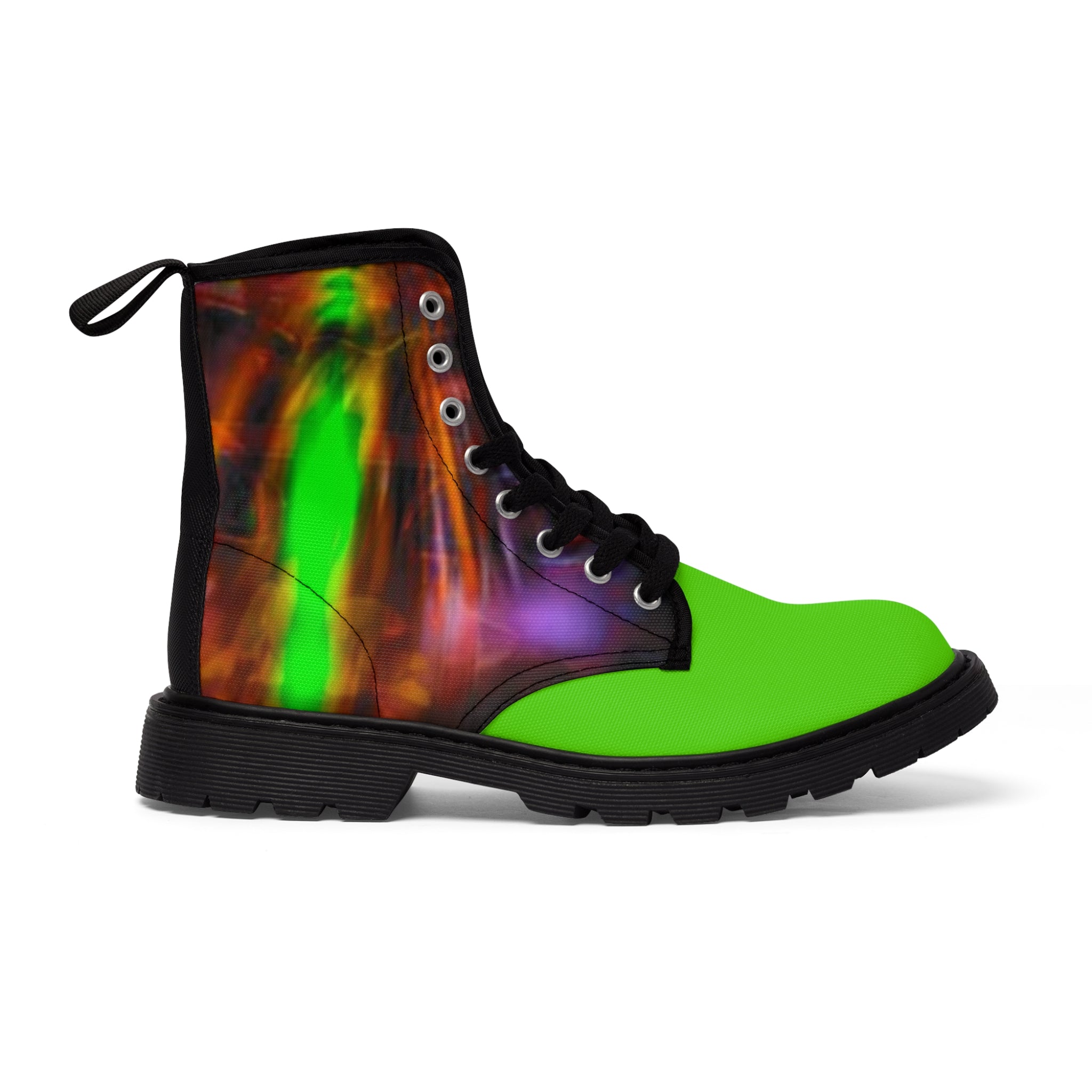 Women's Canvas HIP HOP ART Boots Women's Canvas HIP HOP ART Boots