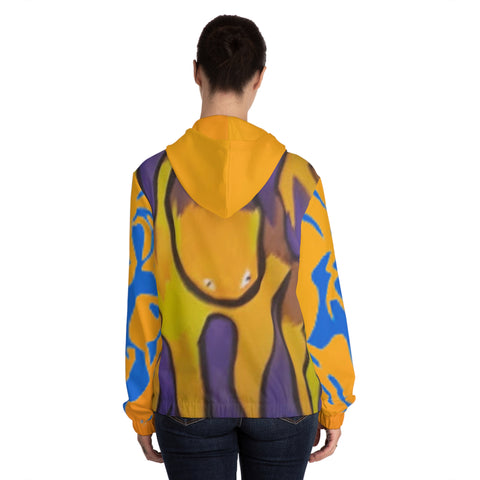 Women’s Full-Zip  HIP HOP ART Hoodie (AOP) Women’s Full-Zip  HIP HOP ART Hoodie (AOP)
