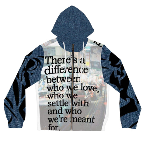 Women’s Full-Zip HIP HOP ART Hoodie (AOP) Women’s Full-Zip HIP HOP ART Hoodie (AOP)