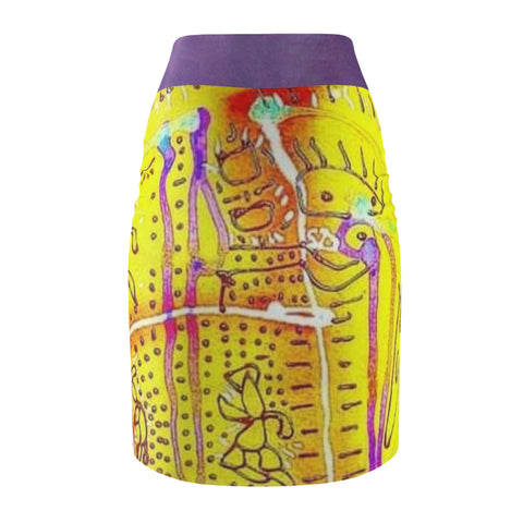 Women's HIP HOP ART Pencil Skirt (AOP) Women's HIP HOP ART Pencil Skirt (AOP)