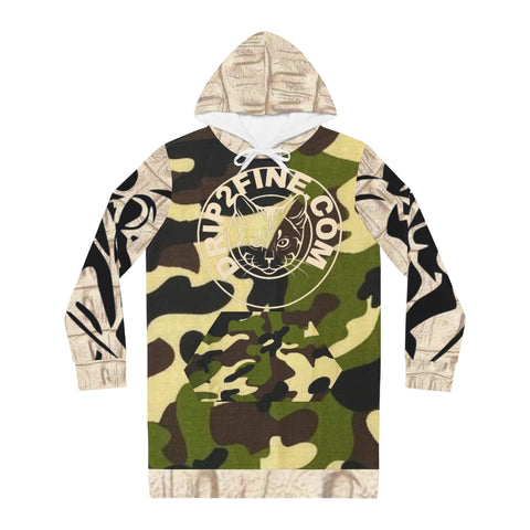 Women's HIP HOP ART Hoodie Dress (AOP) Women's HIP HOP ART Hoodie Dress (AOP)