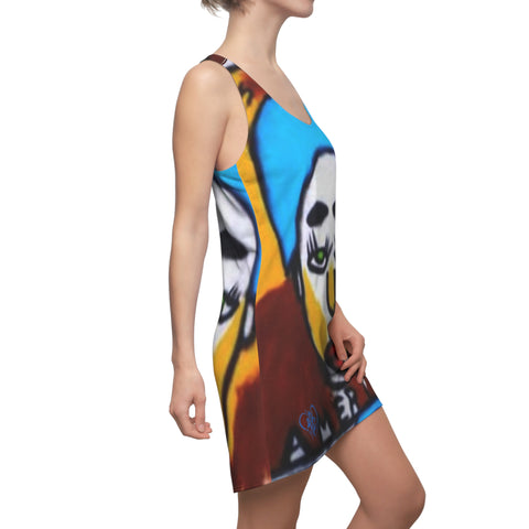 Women's Cut & Sew HIP HOP ART Racerback Dress (AOP) Women's Cut & Sew HIP HOP ART Racerback Dress (AOP)
