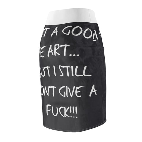 Women's  HIP HOP ART Pencil Skirt (AOP) Women's  HIP HOP ART Pencil Skirt (AOP)