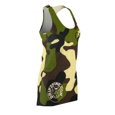 Women's Cut & Sew HIP HOP ART Racerback Dress (AOP) Women's Cut & Sew HIP HOP ART Racerback Dress (AOP)