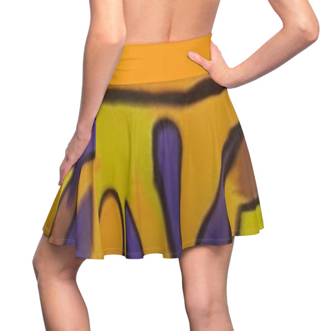 Women's HIP HOP ART Skater Skirt (AOP) Women's HIP HOP ART Skater Skirt (AOP)