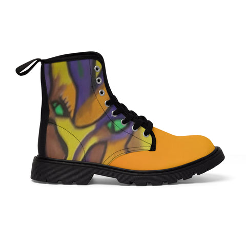 Women's Canvas HIP HOP ART Boots Women's Canvas HIP HOP ART Boots