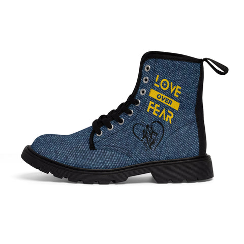 Women's Canvas HIP HOP ART Boots Women's Canvas HIP HOP ART Boots