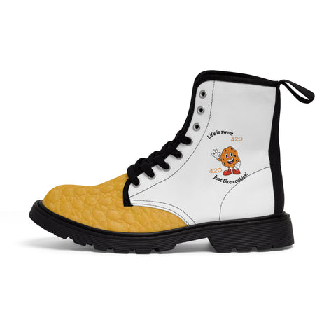 Men's Canvas HIP HOP ART Boots