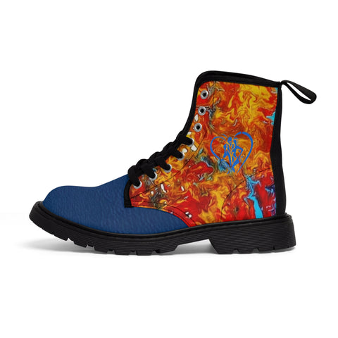 Men's Canvas  HIP HOP ART  Boots