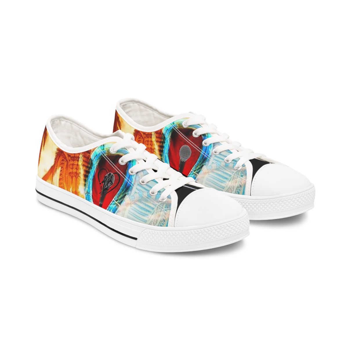 Women's Low Top HIP HOP ART Sneakers