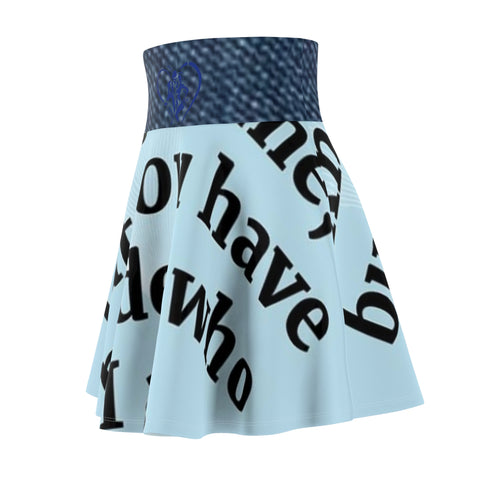 Women's HIP HOP ART Skater Skirt (AOP)