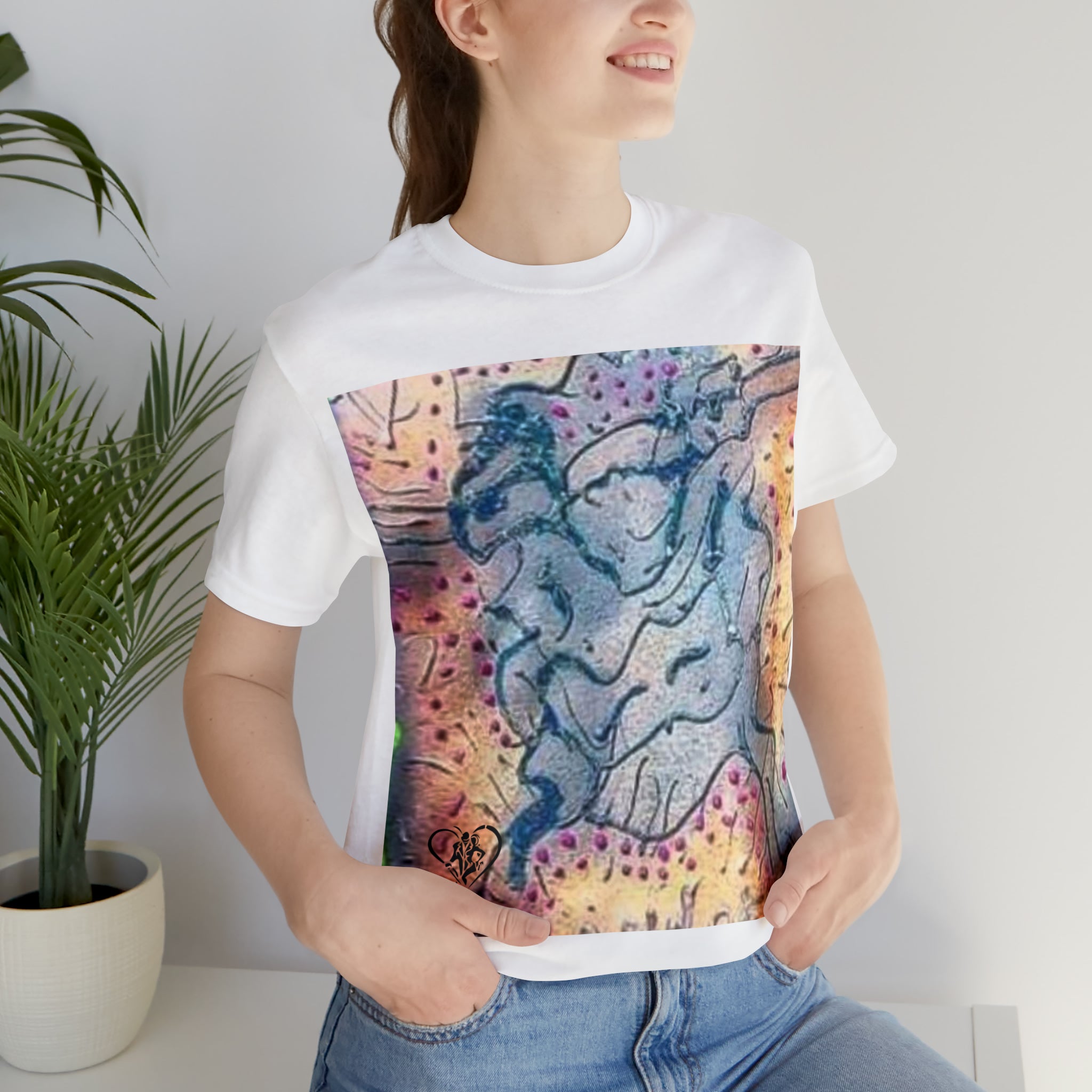 HIP HOP ART Unisex Jersey Short Sleeve Tee