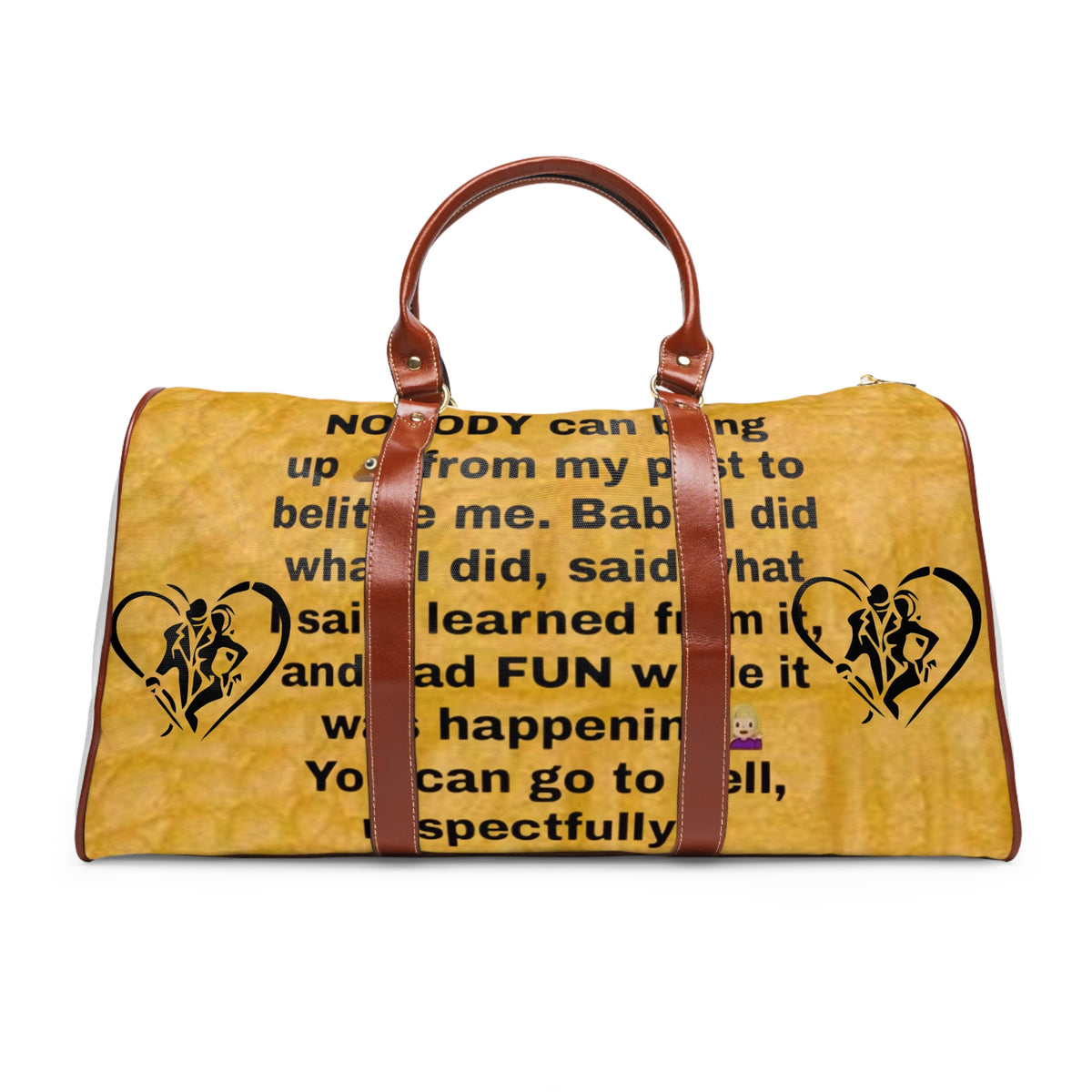 Waterproof  HIP HOP ART Travel Bag