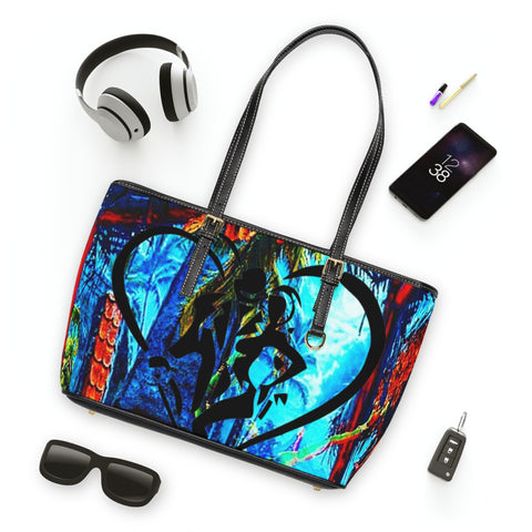 PU Leather  HIP HOP ART  Shoulder Bag