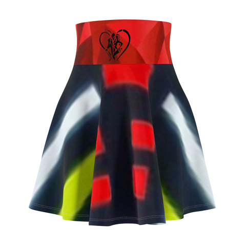 Women's HIP HOP ART Skater Skirt (AOP)