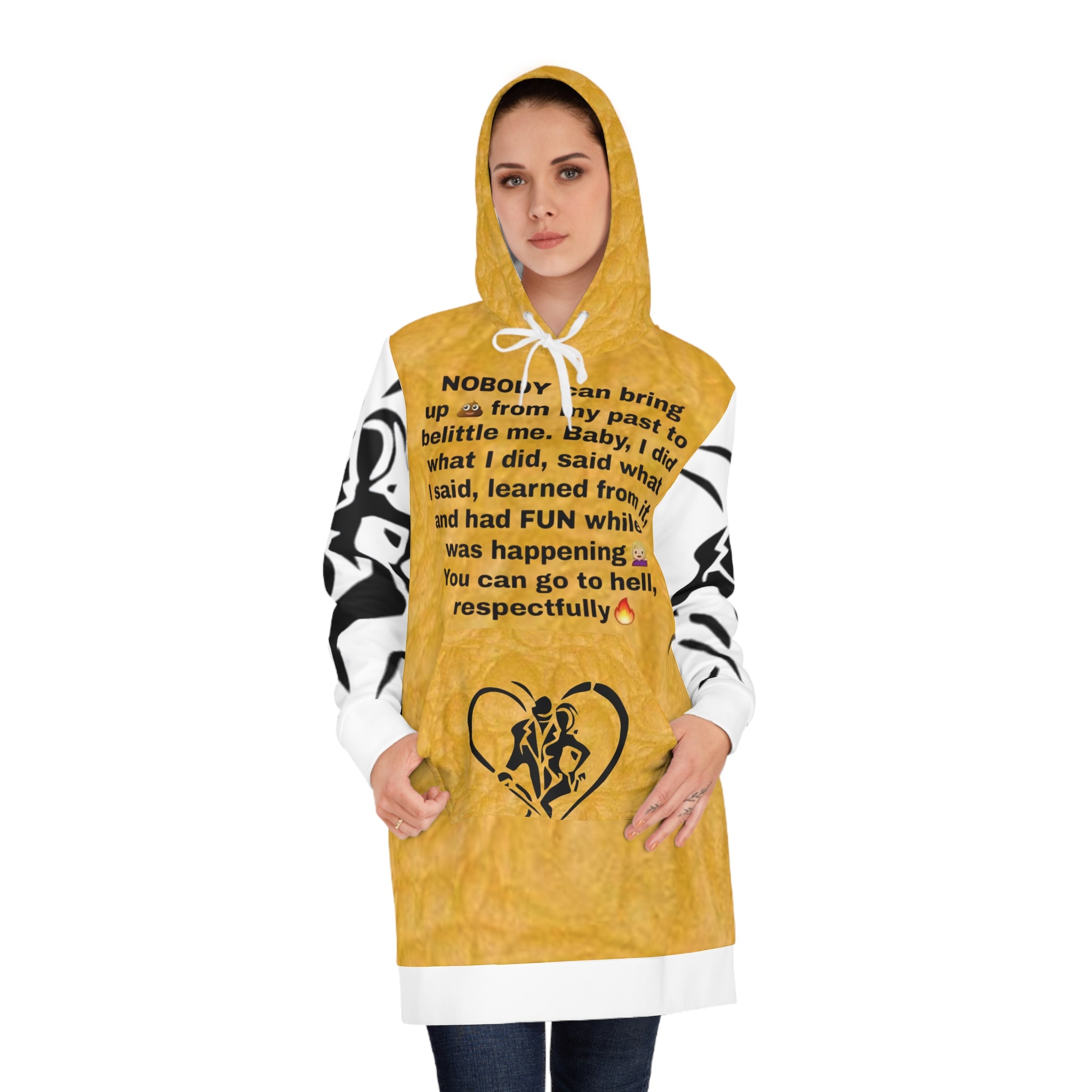 Women's HIP HOP ART Hoodie Dress (AOP)