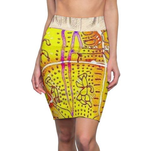 Women's HIP HOP ART Pencil Skirt (AOP)