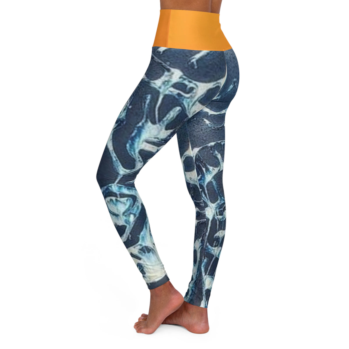 High Waisted  HIP HOP ART Yoga Leggings (AOP)