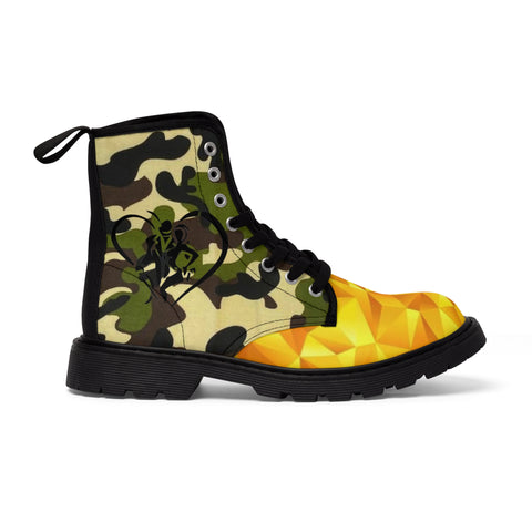 Men's Canvas  HIP HOP ART Boots