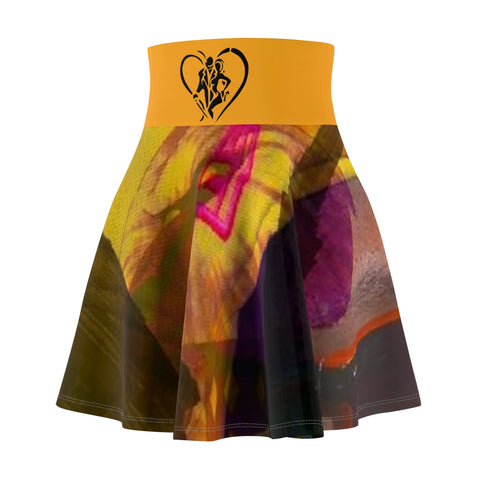 Women's  HIP HOP ART Skater Skirt (AOP)