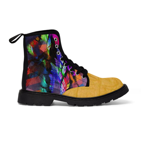 Men's Canvas HIP HOP ART Boots