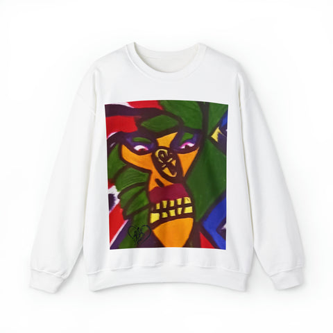 HIP HOP ART  Unisex Heavy Blend™ Crewneck Sweatshirt