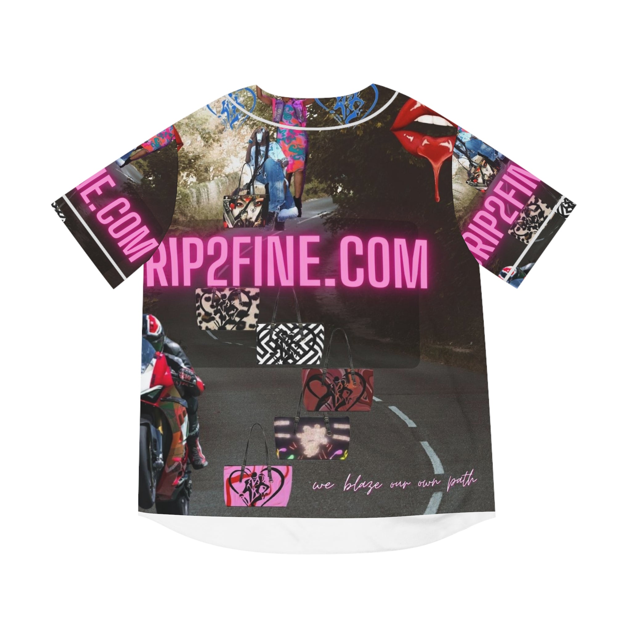 Men's HIP HOP ART Baseball Jersey (AOP)