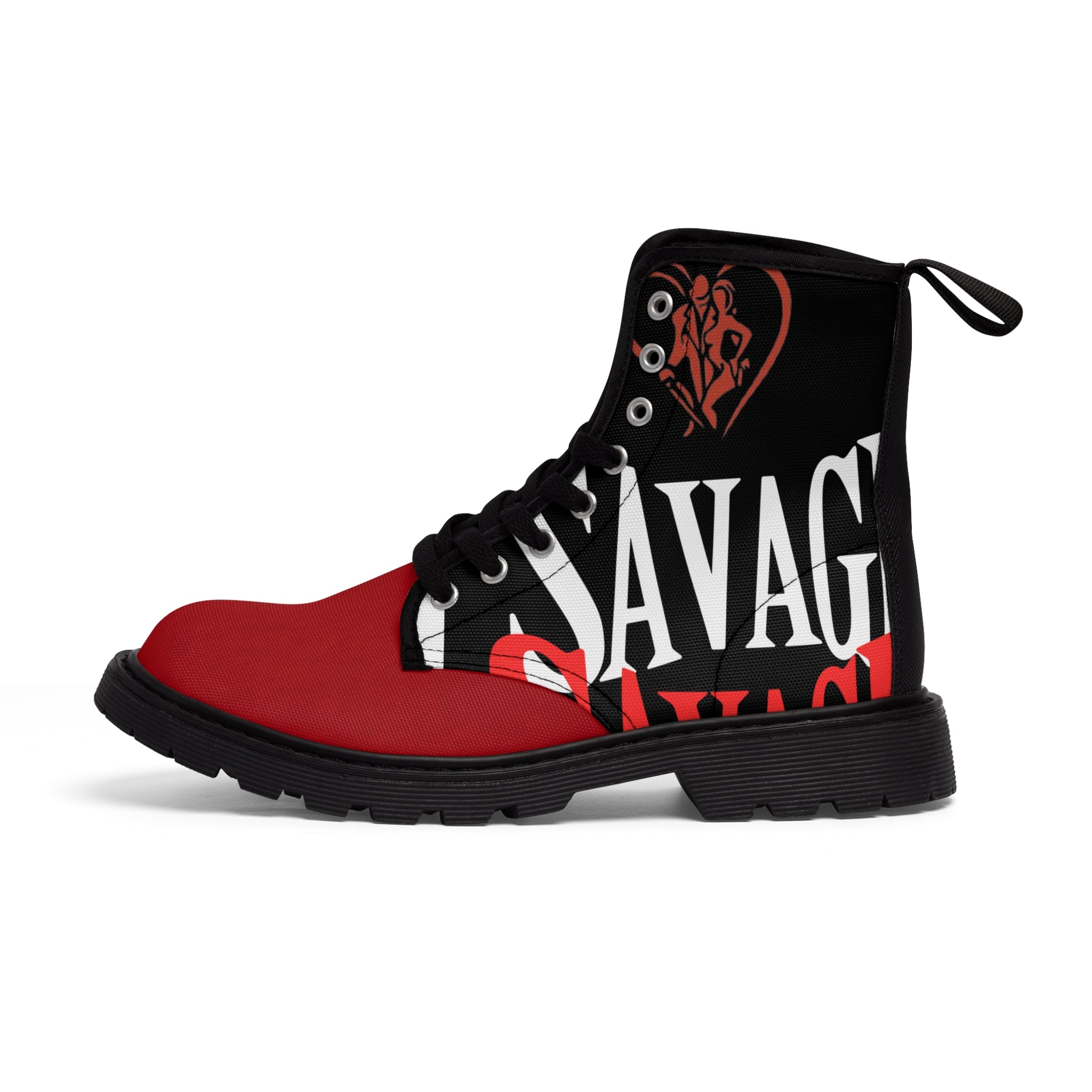 Women's HIP HOP ART Canvas Boots