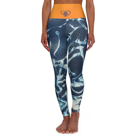 High Waisted  HIP HOP ART Yoga Leggings (AOP)