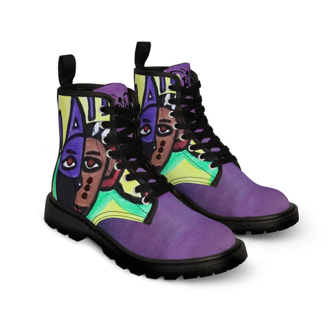 Women's Canvas HIP HOP ART Boots