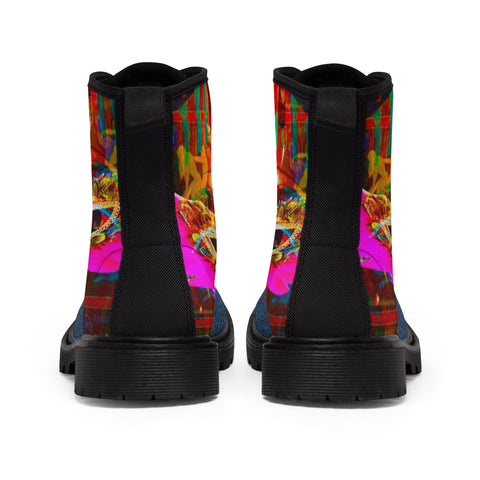 Men's Canvas HIP HOP ART Boots