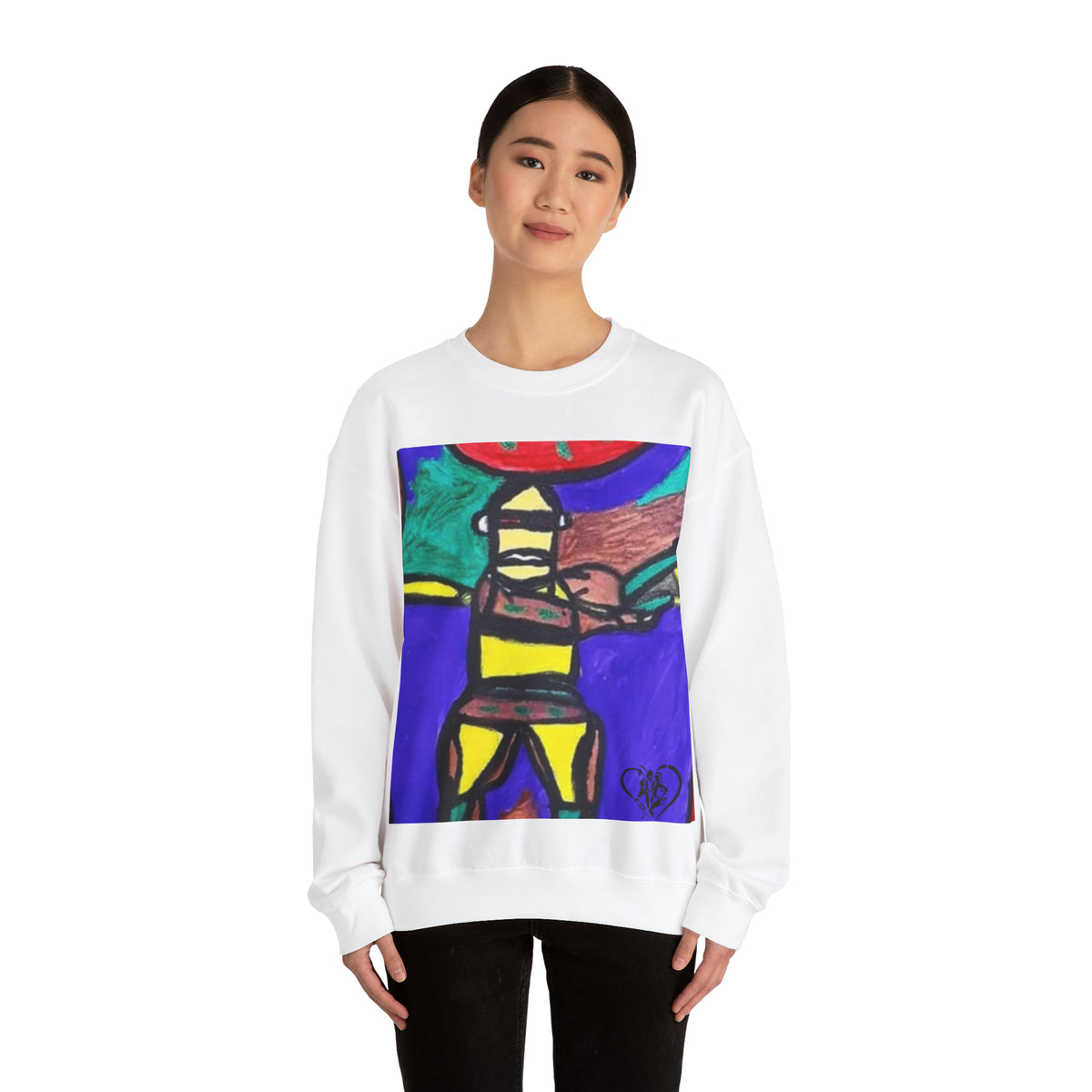 Unisex Heavy Blend™  HIP HOP ART Crewneck Sweatshirt