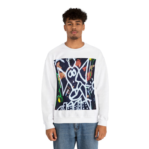 Unisex Heavy Blend™  HIP HOP ART Crewneck Sweatshirt