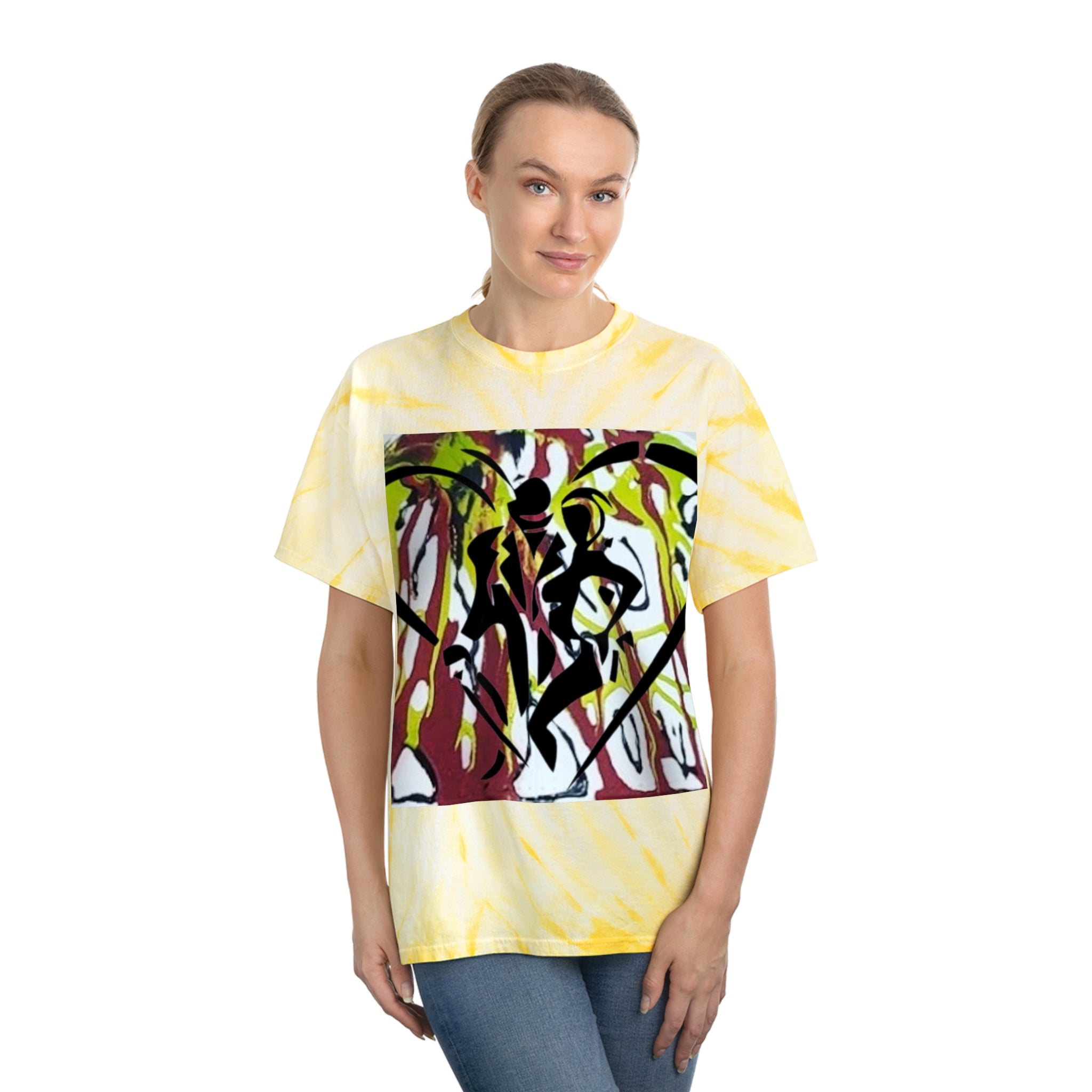 HIP HOP ART Tie-Dye Tee, Cyclone