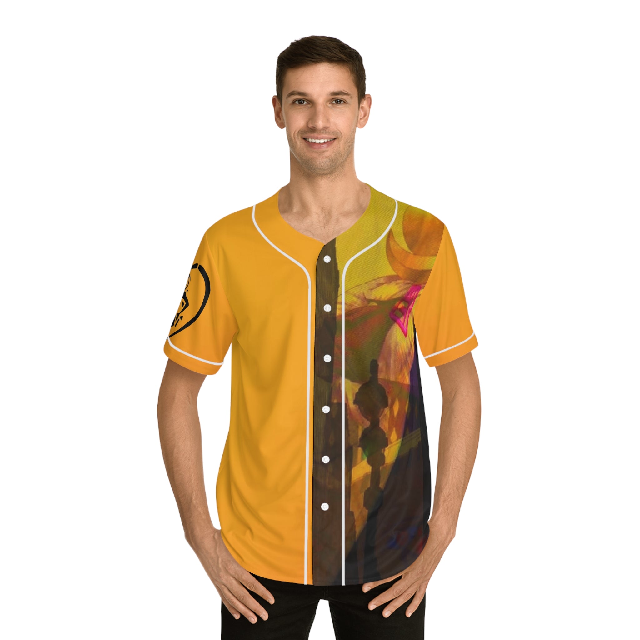 Men's HIP HOP ART Baseball Jersey (AOP)