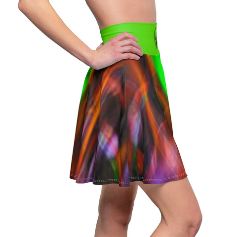 Women's HIP HOP ART Skater Skirt (AOP)