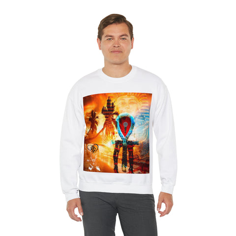 Unisex Heavy Blend™  HIP HOP ART Crewneck Sweatshirt