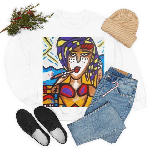 Unisex Heavy Blend™ HIP HOP ART Crewneck Sweatshirt