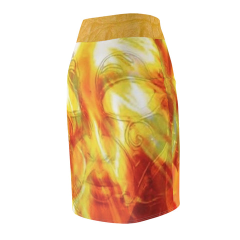 Women's HIP HOP ART Pencil Skirt (AOP)