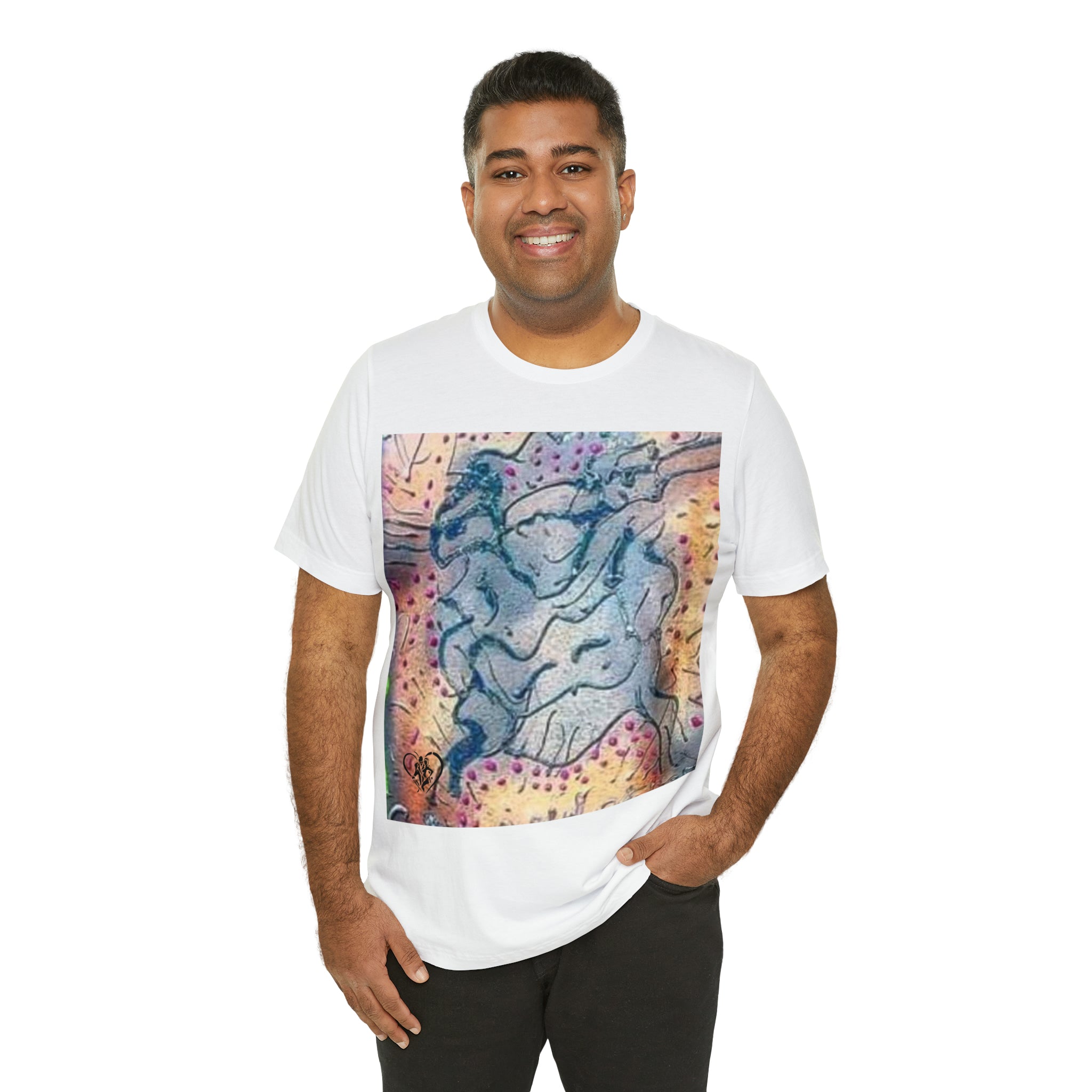 HIP HOP ART Unisex Jersey Short Sleeve Tee