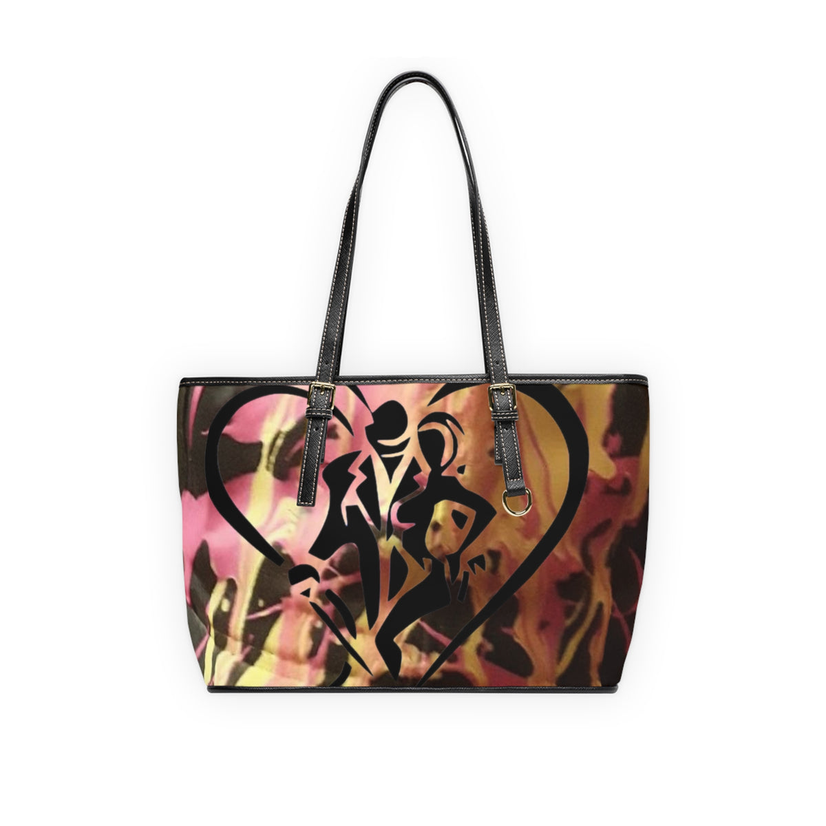 PU Leather Hip Hop ART Shoulder Bag