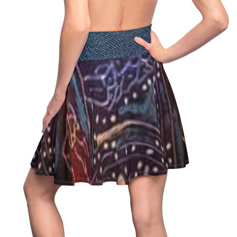 Women's HIP HOP ART Skater Skirt (AOP)