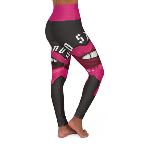 High Waisted  HIP HOP ART Yoga Leggings (AOP)