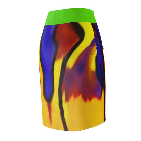 Women's  HIP HOP ART Pencil Skirt (AOP)