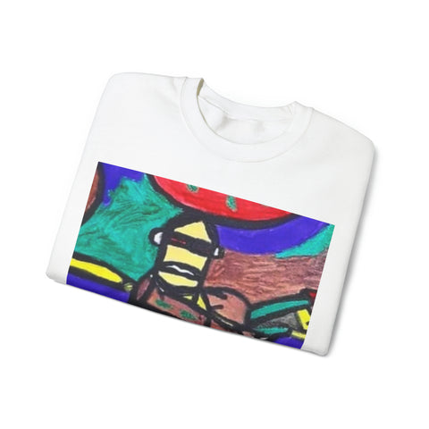 Unisex Heavy Blend™  HIP HOP ART Crewneck Sweatshirt