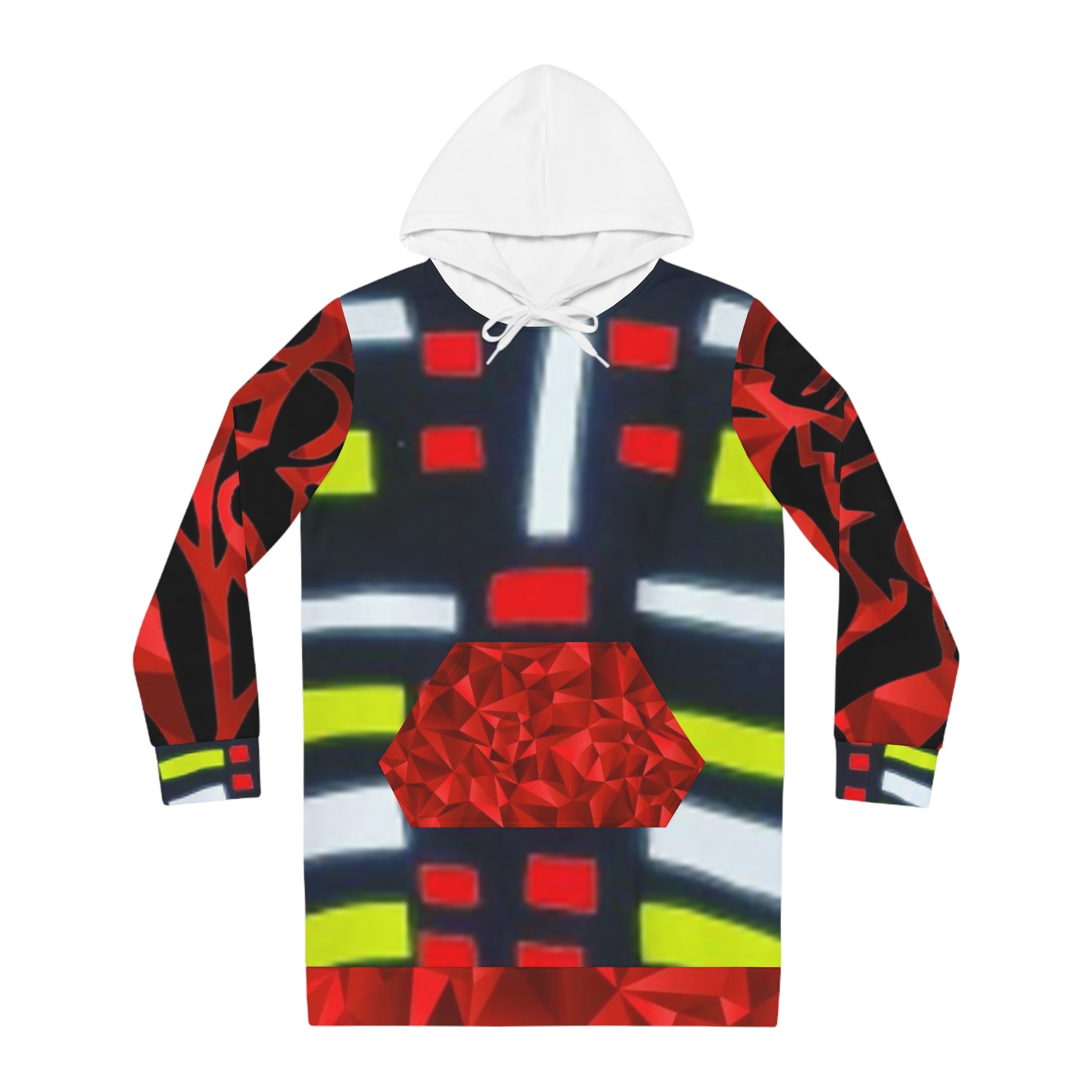 Women's HIP HOP ART Hoodie Dress (AOP)