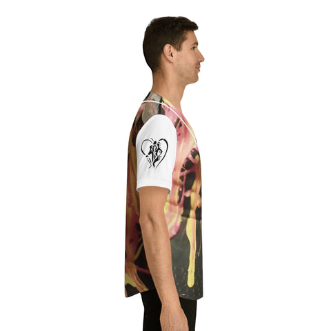 Men's Hip Hop ART Baseball Jersey (AOP)