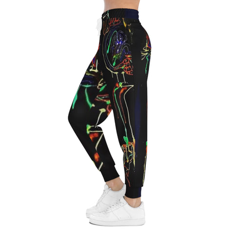 HIP HOP ART Athletic Joggers (AOP)